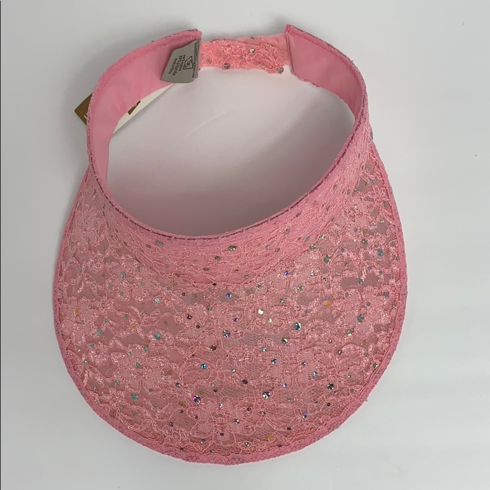 Hole in one glitzy sun hat